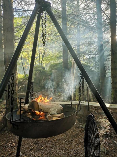Отель Glamping Lofoten Kongsjorda Экстерьер фото