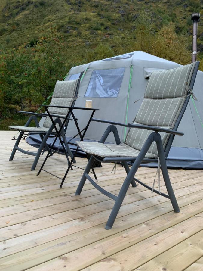 Отель Glamping Lofoten Kongsjorda Экстерьер фото